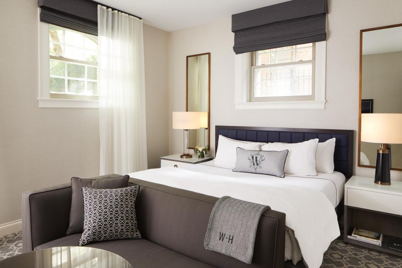 The Whitney Hotel Boston Eksteriør billede A bedroom at the Hotel Washington